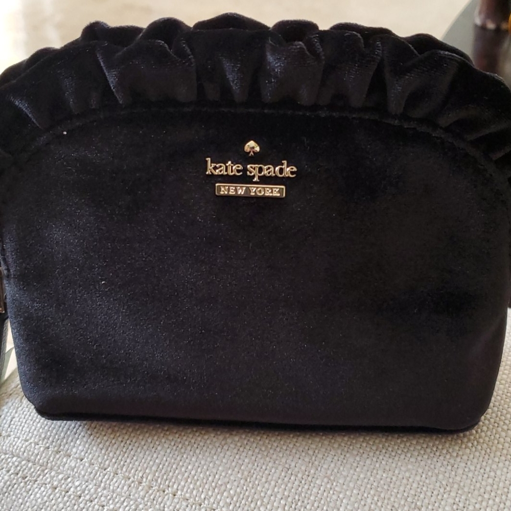 Kate Spade Black Mini Marcy Dawn Place Velvet